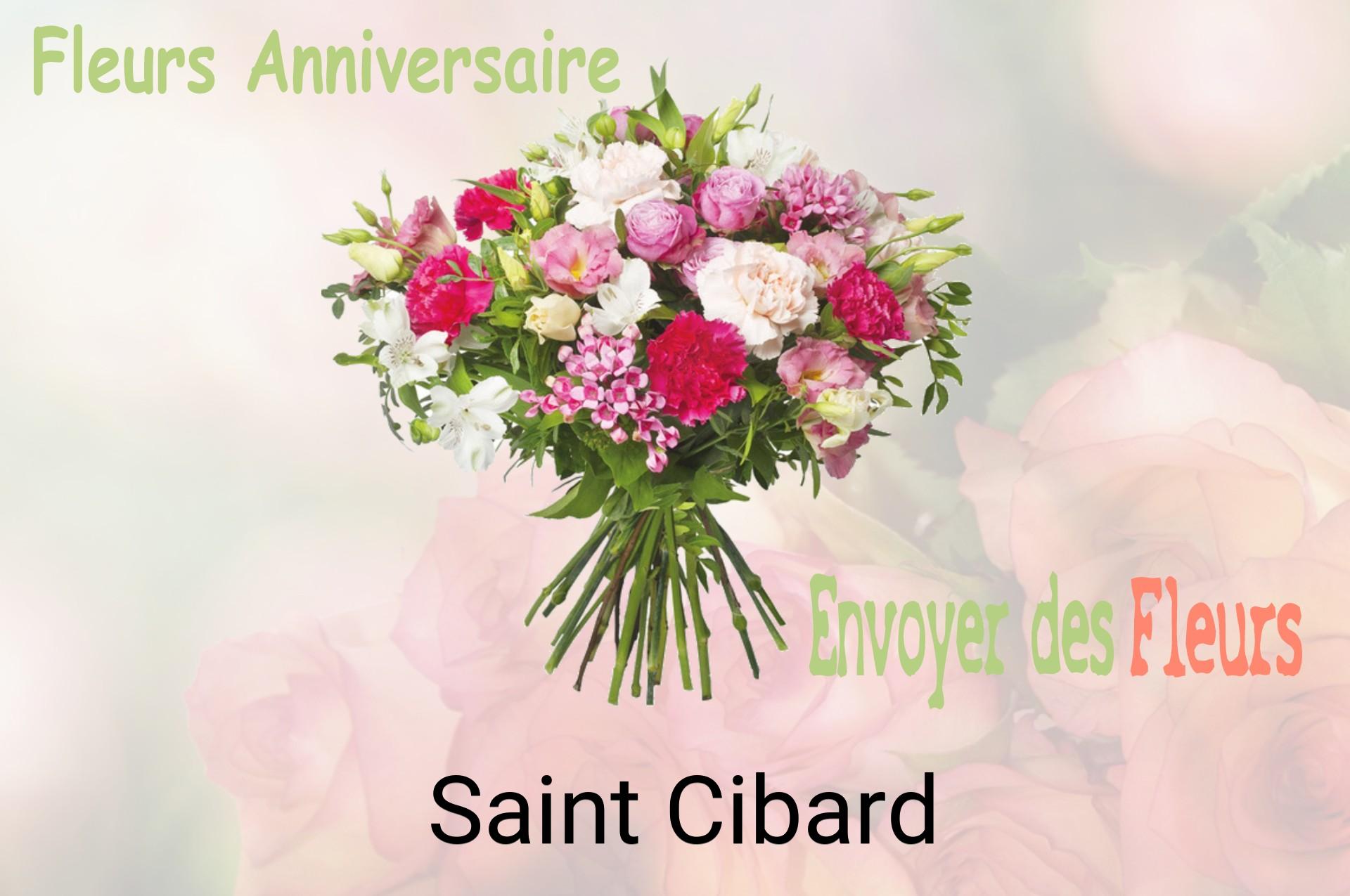 Bouquet de fleurs d’anniversaire livré à Saint-Cibard
