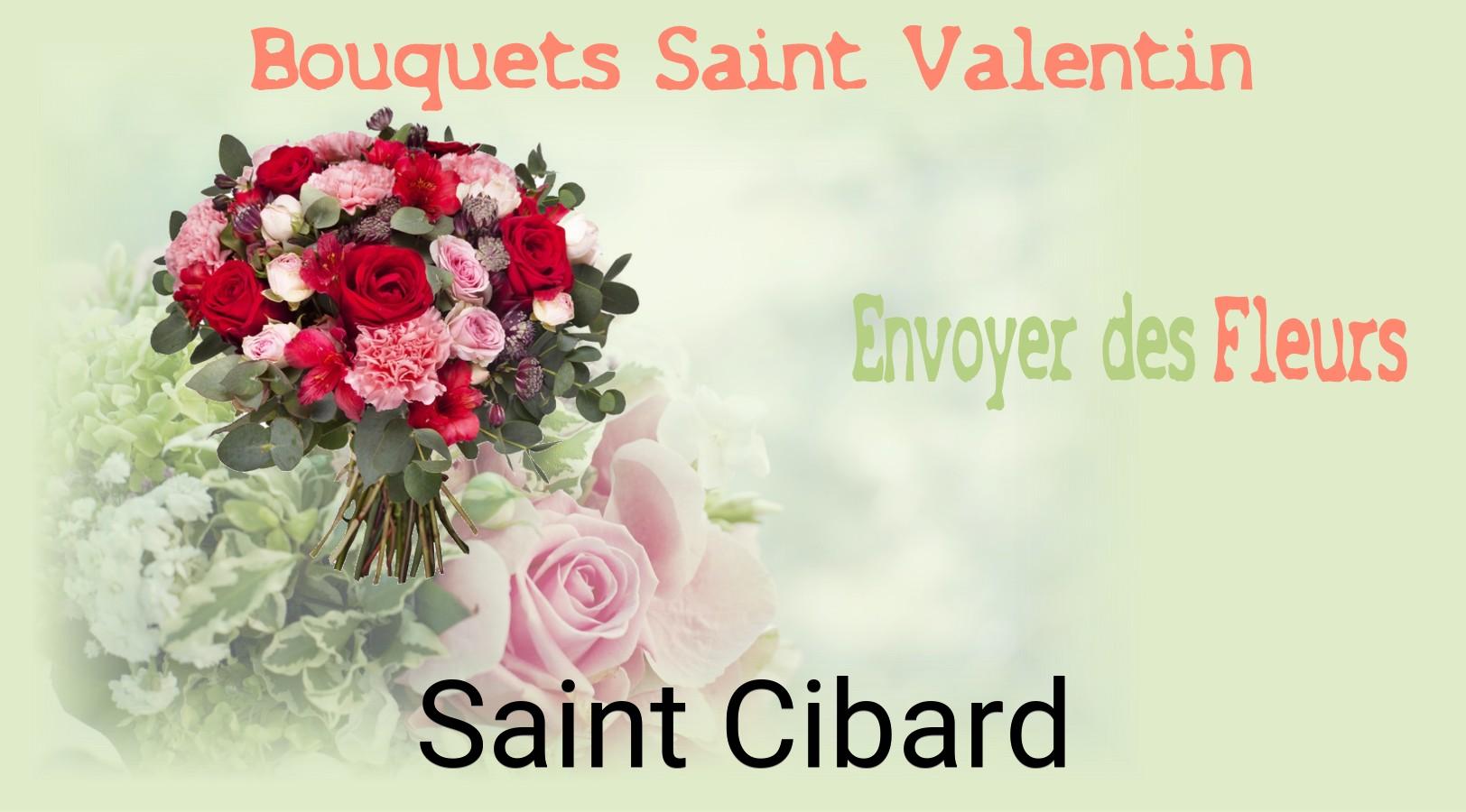 Roses de Saint-Valentin livrées à Saint-Cibard